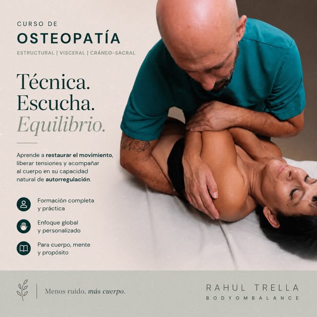Curso de osteopatía de Body Om Balance